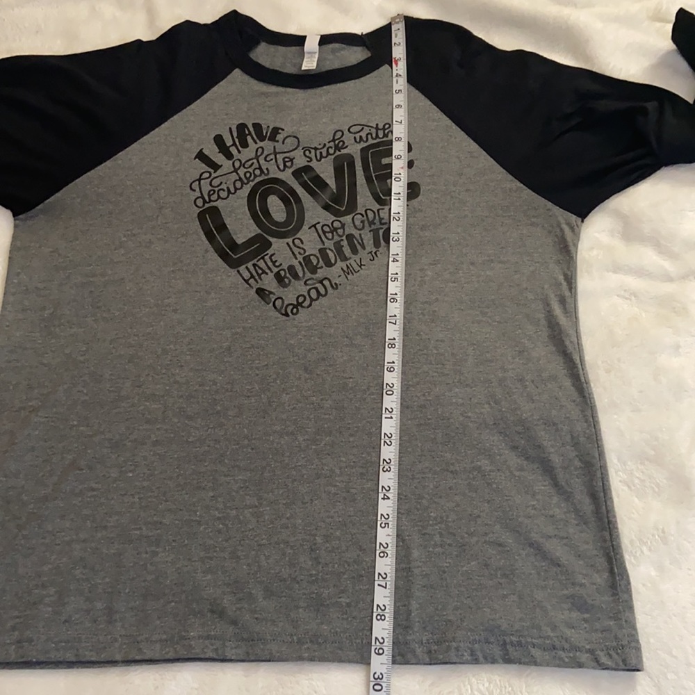 MLK Jr Raglan Tee - Picture 6 of 12